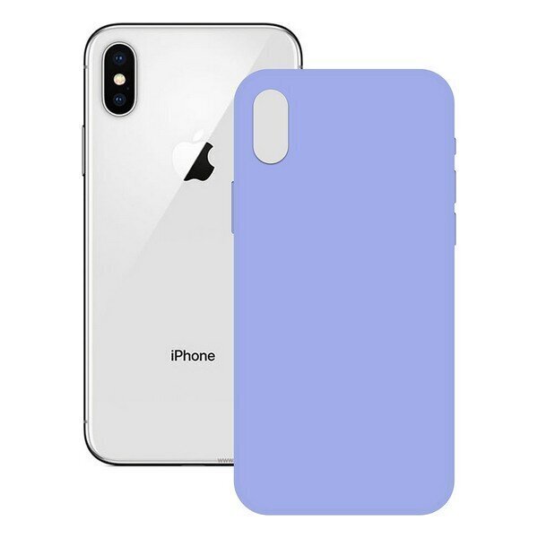 Ümbris iPhone X, XS KSIX Soft Silicone: Värvus - Lavendel hind ja info | Telefonide kaitsekaaned ja -ümbrised | hansapost.ee