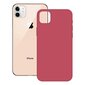 Ümbris iPhone 12 KSIX Soft Silicone: Värvus - Roosa цена и информация | Telefonide kaitsekaaned ja -ümbrised | hansapost.ee