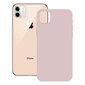 Ümbris iPhone 12 KSIX Soft Silicone: Värvus - Roosa цена и информация | Telefonide kaitsekaaned ja -ümbrised | hansapost.ee