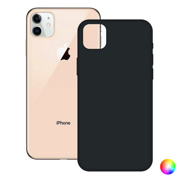 Ümbris iPhone 12 Pro Max KSIX Soft Silicone: Värvus - Roosa цена и информация | Telefonide kaitsekaaned ja -ümbrised | hansapost.ee