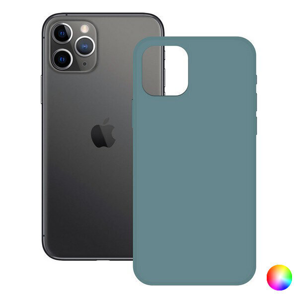 Ümbris iPhone 11 Pro KSIX Soft Silicone: Värvus - Punane цена и информация | Telefonide kaitsekaaned ja -ümbrised | hansapost.ee