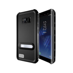 Veekindel Ümbris Samsung Galaxy S8+ KSIX Aqua Case Must Läbipaistev hind ja info | Telefonide kaitsekaaned ja -ümbrised | hansapost.ee