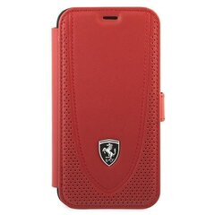Ferrari FEOGOFLBKP12SRE iPhone 12 mini 5,4" punane Off Track Perforated hind ja info | Telefonide kaitsekaaned ja -ümbrised | hansapost.ee