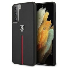 Ferrari FEOSIHCS21MBK S21+ G996 czarny|black hardcase Off Track Leather Nylon Stripe цена и информация | Чехлы для телефонов | hansapost.ee