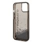 Karl Lagerfeld Translucent Liquid Glitter Case for iPhone 14 Plus Black hind ja info | Telefonide kaitsekaaned ja -ümbrised | hansapost.ee