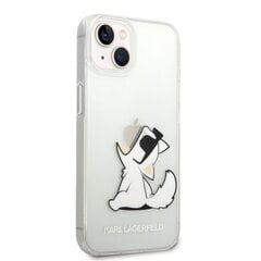 Karl Lagerfeld PC/TPU Choupette Eat Case для iPhone 14 Plus Transparent цена и информация | Чехлы для телефонов | hansapost.ee