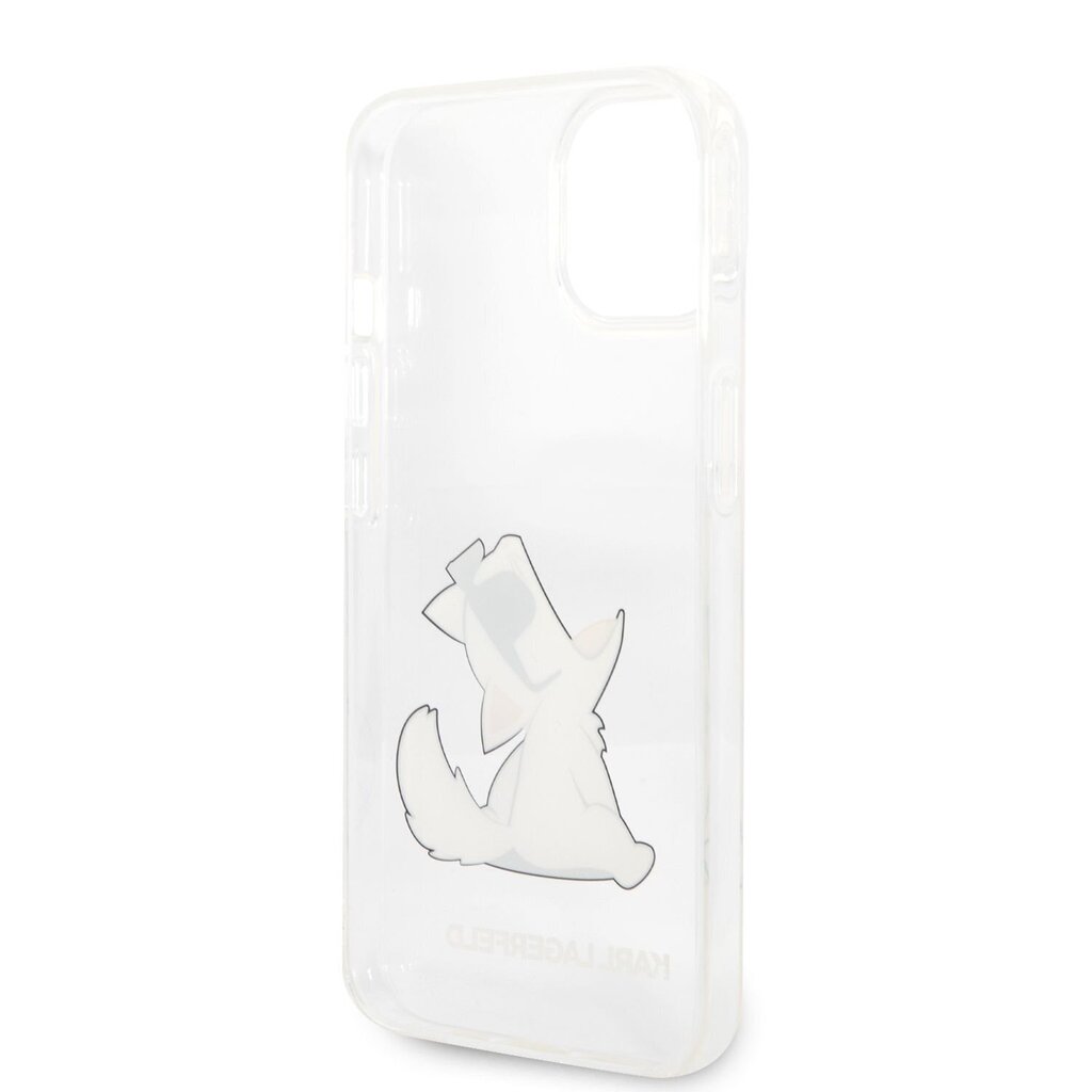 Karl Lagerfeld PC/TPU Choupette Eat Case for iPhone 14 Plus Transparent цена и информация | Telefonide kaitsekaaned ja -ümbrised | hansapost.ee