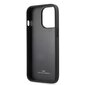 BMW Leather Hot Stamp Case for iPhone 14 Pro Black цена и информация | Telefonide kaitsekaaned ja -ümbrised | hansapost.ee