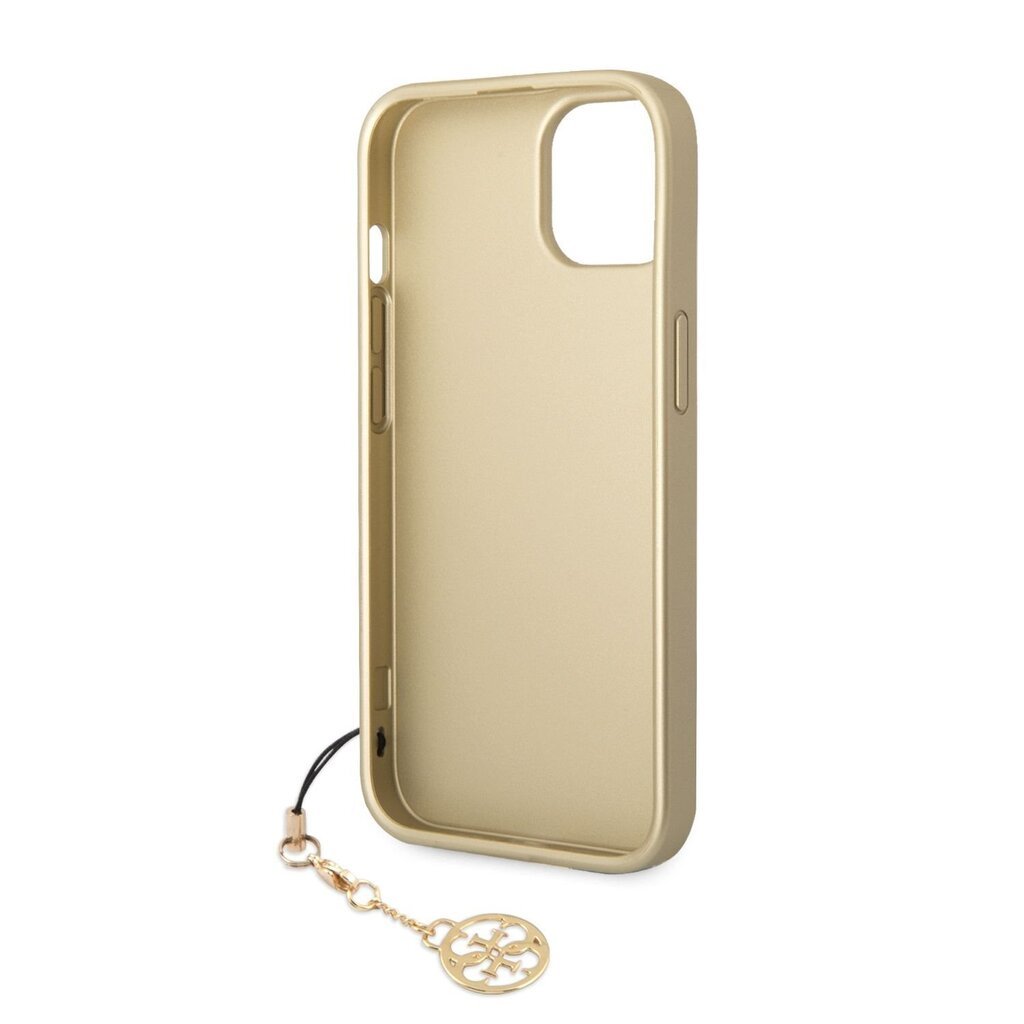 Guess 4G Charms Case for iPhone 14 Brown цена и информация | Telefonide kaitsekaaned ja -ümbrised | hansapost.ee