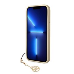 Guess 4G Charms Case for iPhone 14 Plus Brown hind ja info | Telefonide kaitsekaaned ja -ümbrised | hansapost.ee