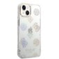 Guess PC/TPU Peony Glitter Case for iPhone 14 White цена и информация | Telefonide kaitsekaaned ja -ümbrised | hansapost.ee