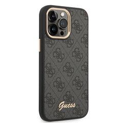 Guess PC/TPU 4G Metal Camera Outline Case for iPhone 14 Pro Max Black цена и информация | Чехлы для телефонов | hansapost.ee