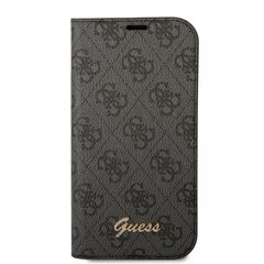 Guess PC/TPU 4G Metal Camera Outline Book Case for iPhone 14 Black цена и информация | Чехлы для телефонов | hansapost.ee