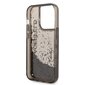 Karl Lagerfeld Translucent Liquid Glitter Case for iPhone 14 Pro Max Black hind ja info | Telefonide kaitsekaaned ja -ümbrised | hansapost.ee