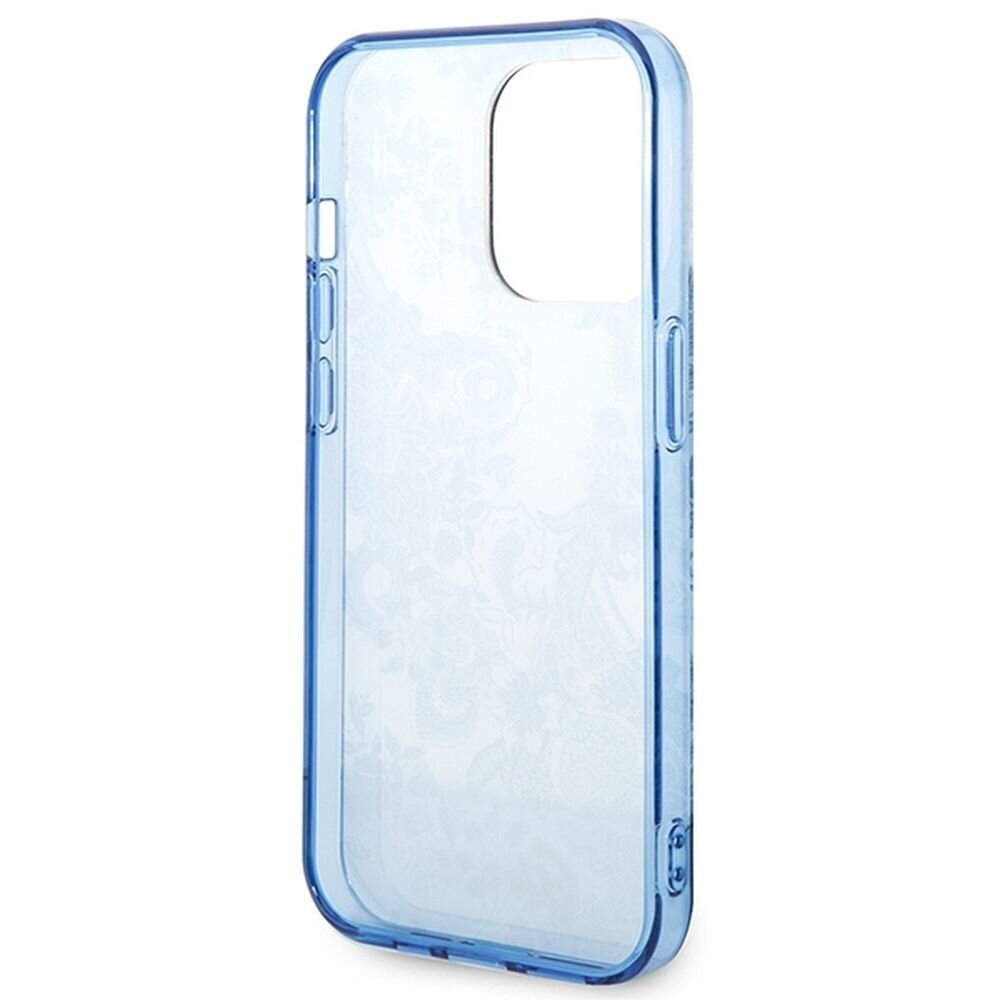 Guess GUHCP14LHGPLHB iPhone 14 Pro blue hind ja info | Telefonide kaitsekaaned ja -ümbrised | hansapost.ee