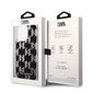 Karl Lagerfeld Monogram Liquid Glitter Case for iPhone 14 Pro Max Black цена и информация | Telefonide kaitsekaaned ja -ümbrised | hansapost.ee