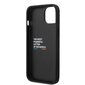 BMW M PU Carbon Blue Line Case for iPhone 14 Plus Black hind ja info | Telefonide kaitsekaaned ja -ümbrised | hansapost.ee