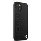 BMW Leather Hot Stamp Case for iPhone 14 Plus Black цена и информация | Telefonide kaitsekaaned ja -ümbrised | hansapost.ee