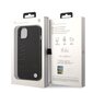 BMW Leather Hot Stamp Case for iPhone 14 Plus Black цена и информация | Telefonide kaitsekaaned ja -ümbrised | hansapost.ee