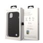 BMW Leather Hot Stamp Case for iPhone 14 Plus Black hind ja info | Telefonide kaitsekaaned ja -ümbrised | hansapost.ee