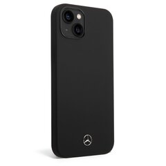 Mercedes Liquid Silicone Case for iPhone 14 Black цена и информация | Чехлы для телефонов | hansapost.ee