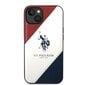U.S. Polo PU Leather Double Horse Case for iPhone 14 Red/White/Navy hind ja info | Telefonide kaitsekaaned ja -ümbrised | hansapost.ee