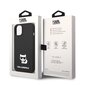 Karl Lagerfeld Liquid Silicone Choupette Case for iPhone 14 Black hind ja info | Telefonide kaitsekaaned ja -ümbrised | hansapost.ee