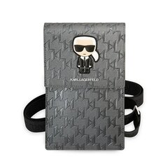 Оригинальная сумка Karl Lagerfeld, серебряная цена и информация | Чехлы для телефонов | hansapost.ee
