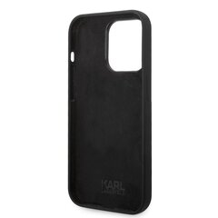 Karl Lagerfeld Liquid Silicone Choupette NFT Case for iPhone 14 Pro Max Black цена и информация | Чехлы для телефонов | hansapost.ee