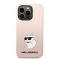 Karl Lagerfeld Liquid Silicone Choupette NFT Case for iPhone 14 Pro Max Pink цена и информация | Telefonide kaitsekaaned ja -ümbrised | hansapost.ee