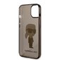 Karl Lagerfeld IML Ikonik NFT Case for iPhone 14 Plus Black цена и информация | Telefonide kaitsekaaned ja -ümbrised | hansapost.ee