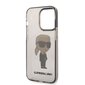 Karl Lagerfeld IML Ikonik NFT Case for iPhone 14 Pro Black hind ja info | Telefonide kaitsekaaned ja -ümbrised | hansapost.ee