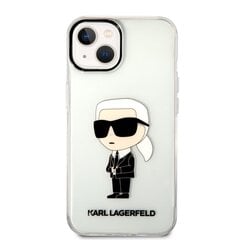 Karl Lagerfeld IML Ikonik NFT Case for iPhone 14 Transparent цена и информация | Чехлы для телефонов | hansapost.ee