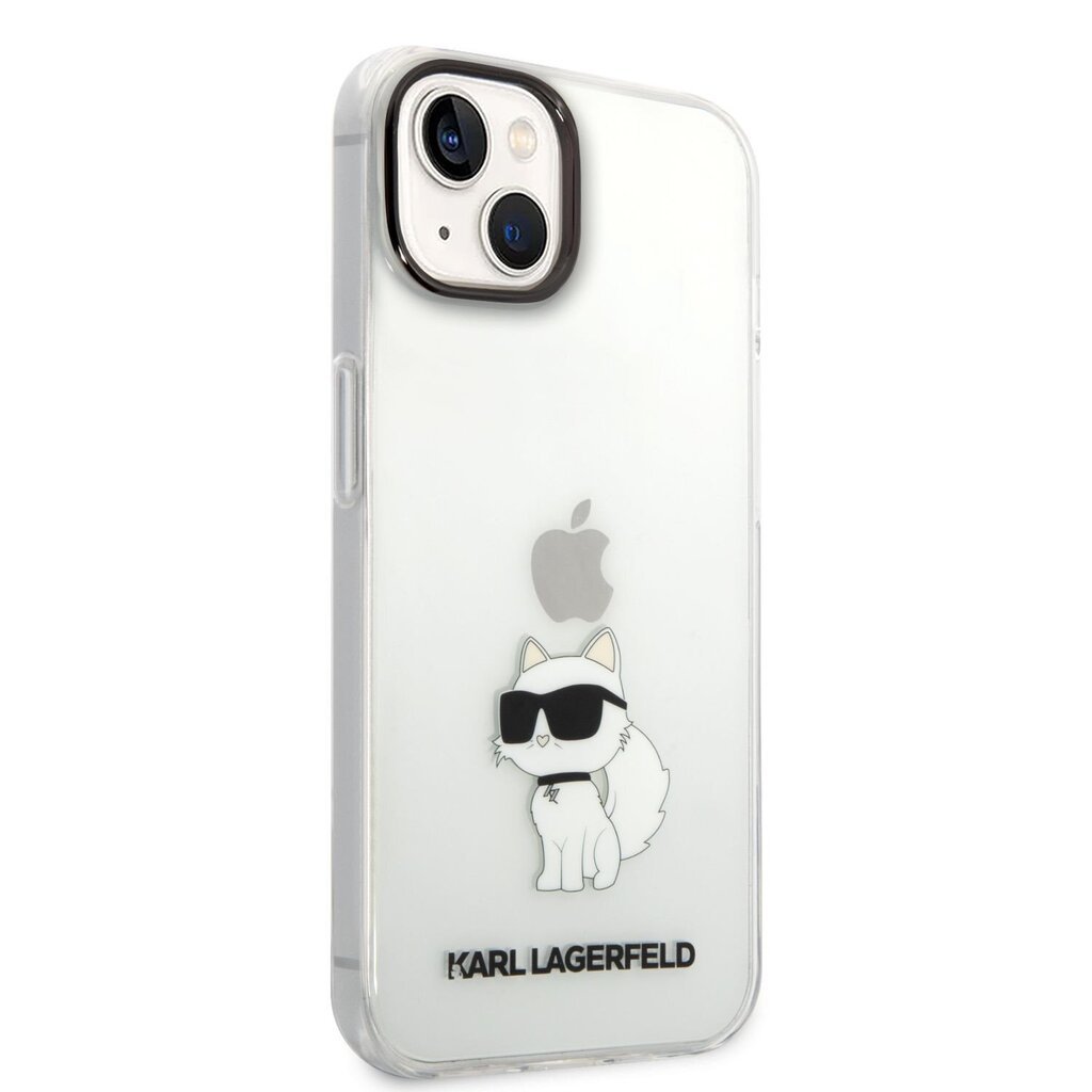 Karl Lagerfeld IML Choupette NFT Case for iPhone 14 Transparent цена и информация | Telefonide kaitsekaaned ja -ümbrised | hansapost.ee