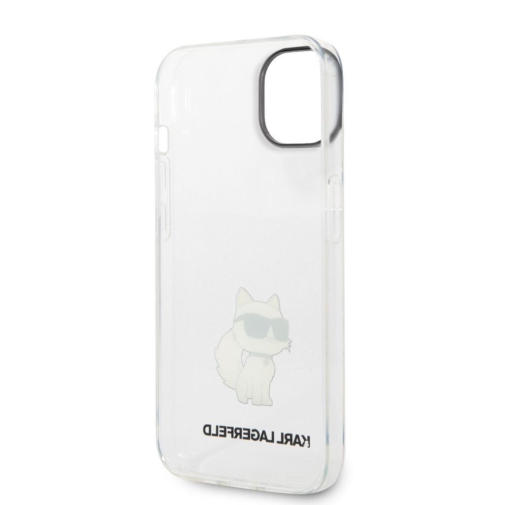 Karl Lagerfeld IML Choupette NFT Case for iPhone 14 Transparent цена и информация | Telefonide kaitsekaaned ja -ümbrised | hansapost.ee