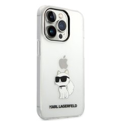 Karl Lagerfeld IML Choupette NFT Case for iPhone 14 Pro Transparent цена и информация | Чехлы для телефонов | hansapost.ee