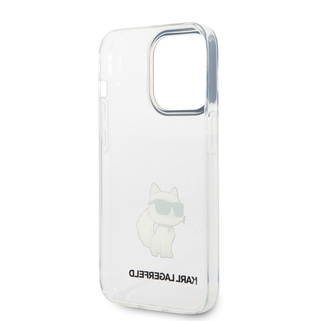 Karl Lagerfeld IML Choupette NFT Case for iPhone 14 Pro Max Transparent hind ja info | Telefonide kaitsekaaned ja -ümbrised | hansapost.ee