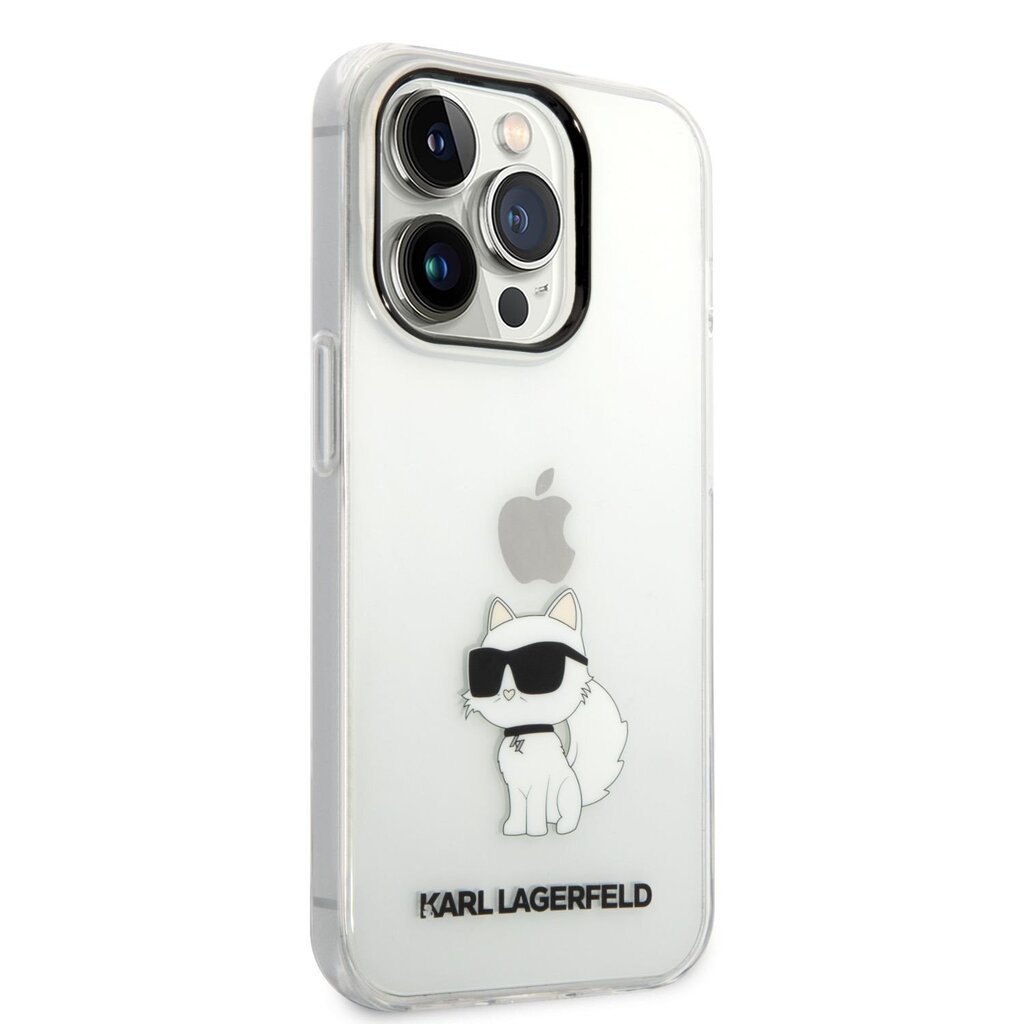 Karl Lagerfeld IML Choupette NFT Case for iPhone 14 Pro Max Transparent hind ja info | Telefonide kaitsekaaned ja -ümbrised | hansapost.ee