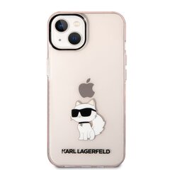 Karl Lagerfeld IML Choupette NFT Case for iPhone 14 Pink hind ja info | Telefonide kaitsekaaned ja -ümbrised | hansapost.ee