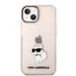 Karl Lagerfeld IML Choupette NFT Case for iPhone 14 Pink цена и информация | Telefonide kaitsekaaned ja -ümbrised | hansapost.ee