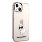 Karl Lagerfeld IML Choupette NFT Case for iPhone 14 Plus Pink hind ja info | Telefonide kaitsekaaned ja -ümbrised | hansapost.ee