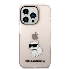 Karl Lagerfeld IML Choupette NFT Case for iPhone 14 Pro Pink hind ja info | Telefonide kaitsekaaned ja -ümbrised | hansapost.ee
