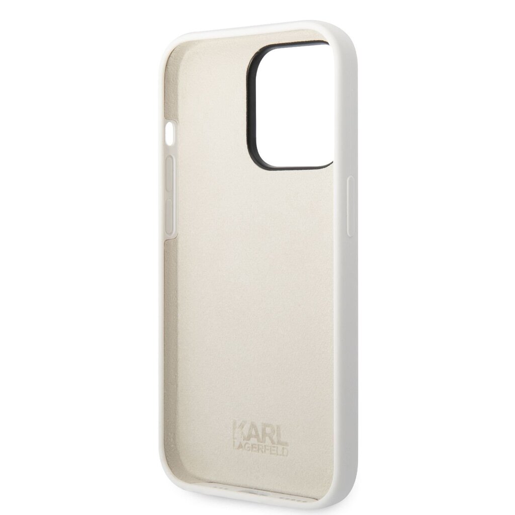 Karl Lagerfeld Liquid Silicone Choupette NFT Case for iPhone 14 Pro Max White цена и информация | Telefonide kaitsekaaned ja -ümbrised | hansapost.ee