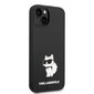 Karl Lagerfeld Liquid Silicone Choupette NFT Case for iPhone 14 Plus Black цена и информация | Telefonide kaitsekaaned ja -ümbrised | hansapost.ee