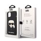 Karl Lagerfeld MagSafe Compatible Case Liquid Silicone Karl Head for iPhone 14 Black hind ja info | Telefonide kaitsekaaned ja -ümbrised | hansapost.ee