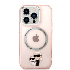 Karl Lagerfeld MagSafe Compatible Case IML Karl and Choupette NFT for iPhone 14 Pro Max Pink price and information | Telefonide kaitsekaaned ja -ümbrised | hansapost.ee