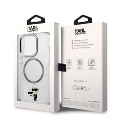 Karl Lagerfeld MagSafe Compatible Case IML Karl and Choupette NFT for iPhone 14 Pro Transparent цена и информация | Чехлы для телефонов | hansapost.ee
