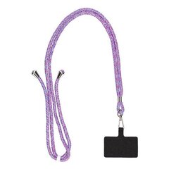 Mobile Phone Hanging Cord Ksix, 160 cm, Polüester, Värvus - Violetne hind ja info | Telefonihoidjad | hansapost.ee