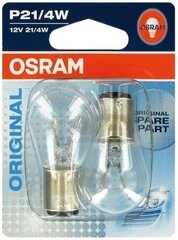 Autopirn OS7225-02B Osram OS7225-02B P21/4W 21/4W 12V (2 Tükid, osad) hind ja info | Autopirnid | hansapost.ee