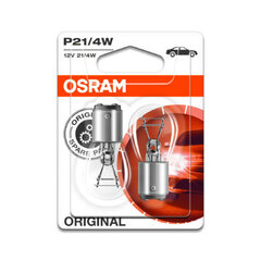 Autopirn OS7225-02B Osram OS7225-02B P21/4W 21/4W 12V (2 Tükid, osad) цена и информация | Автомобильные лампочки | hansapost.ee